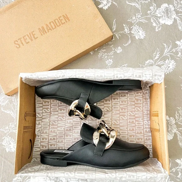 Steve Madden KIKI Mules - Black, Size 7.5 - Picture 11 of 11